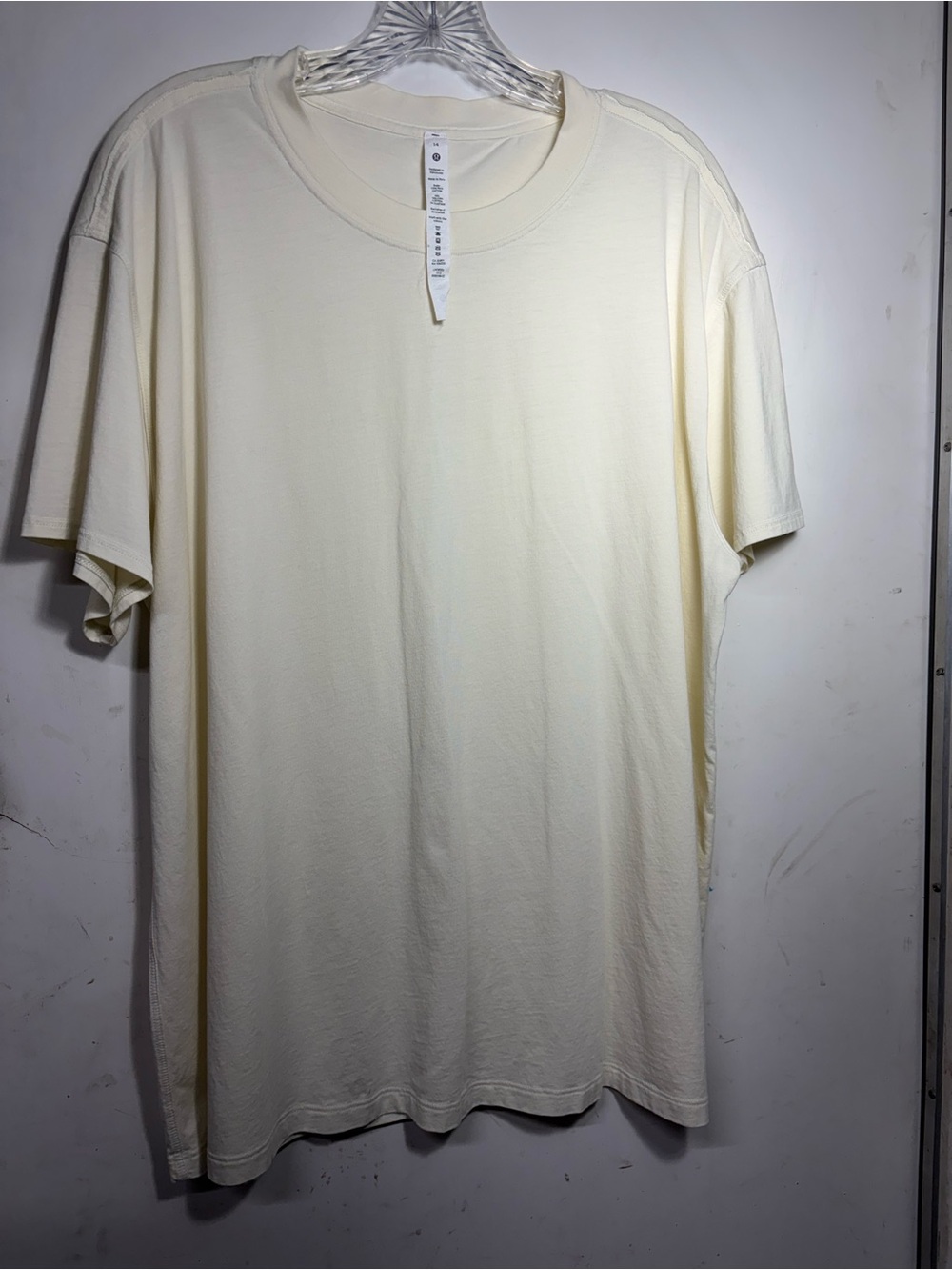 lululemon athletica Short Sleeve Crew Tee - Cream